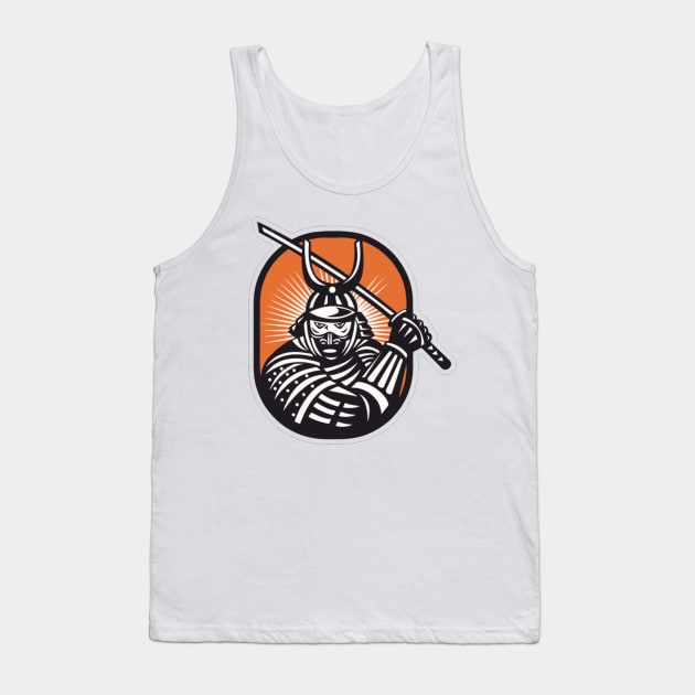 Samurai Tank Top by hiima